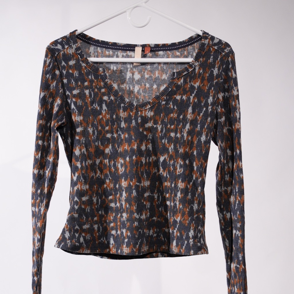 Anthropologie Pilcro Long Sleeve Top XS